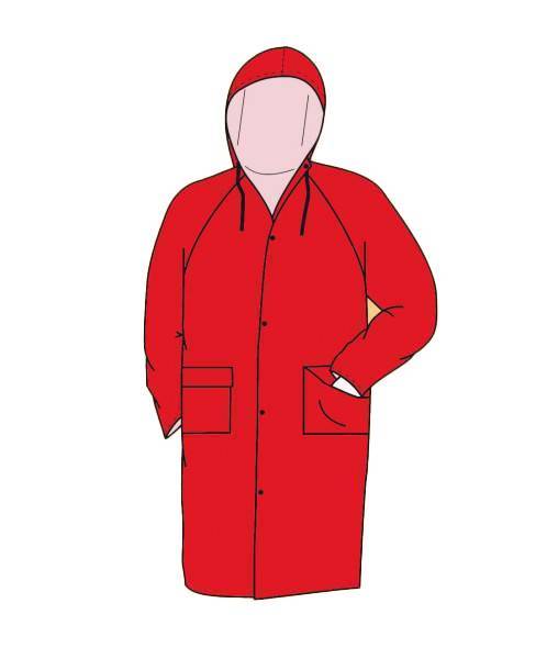 Manteau de pluie manches raglan Manteau de pluie manches raglan