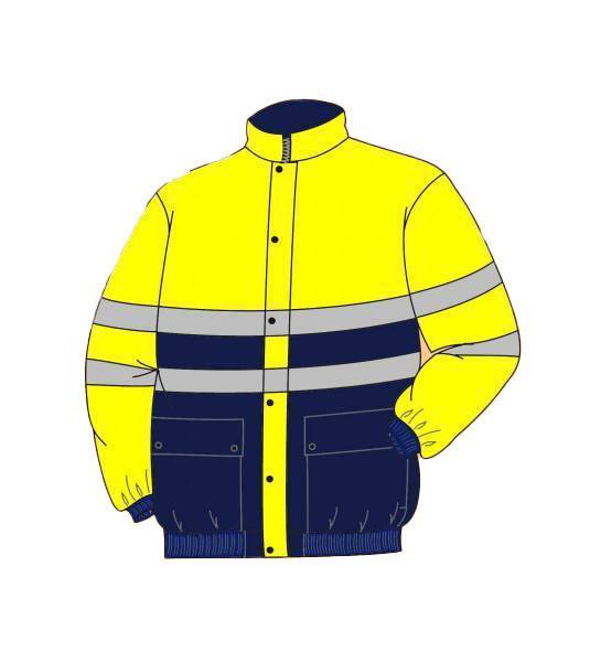 Blouson Haute visibilité EN 471 fixe classe 3 Blouson Haute visibilité EN 471 fixe classe 3